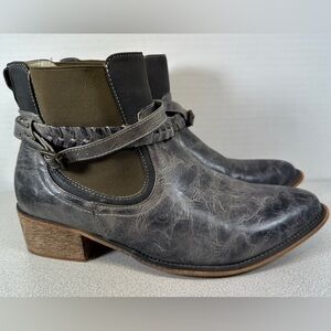 Dusty Grey Ankle Boots